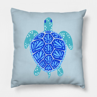 Sea Turtle Pillow