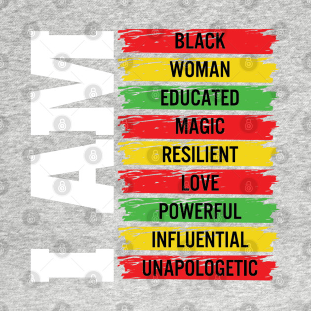 Powerful Black Woman, Black History, Black Women by UrbanLifeApparel