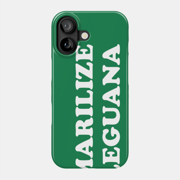Marilize Leguana Phone Case by dumbshirts
