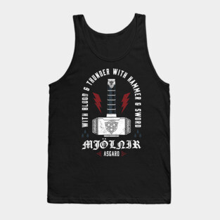 God of Thunder - Norse Mythology - Thor Tank Top