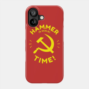 Hammer And Sickle Time Phone Case