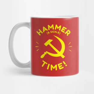 Hammer And Sickle Time Mug