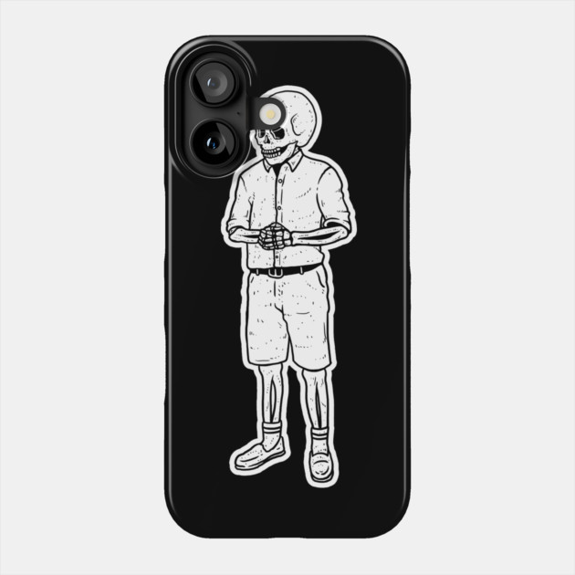 You Know I Had To Skeleton No Trumpet Phone Case by dumbshirts