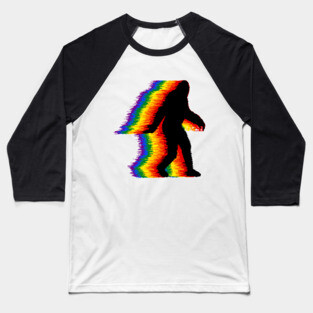 Don't Hide - Gay Pride BigFoot Baseball T-Shirt