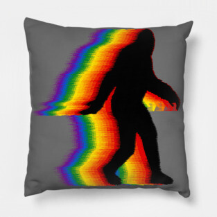 Don't Hide - Gay Pride BigFoot Pillow