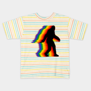 Don't Hide - Gay Pride BigFoot Kids T-Shirt