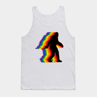Don't Hide - Gay Pride BigFoot Tank Top
