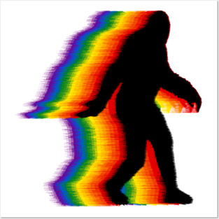 Don't Hide - Gay Pride BigFoot Posters and Art
