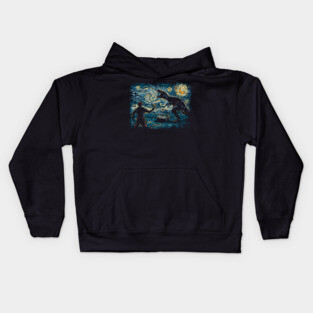 Jurassic Night Kids Hoodie