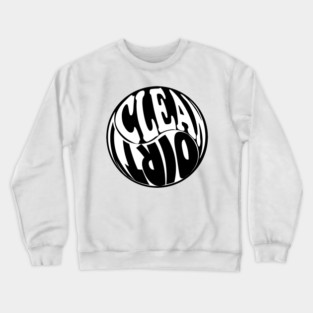 Yin Yang Clean Dirty Dishwasher Magnet & PersonalityDisplay Crewneck Sweatshirt