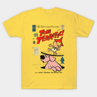 Tom Terrific with Mighty Manfred the Wonder Dog T-Shirt