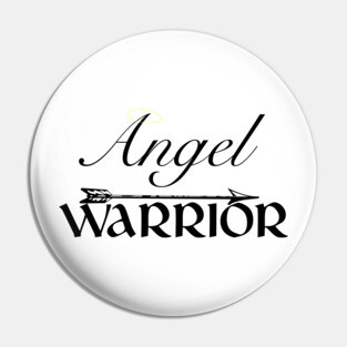 Angel Warrior Pin