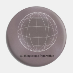 All things come from within Neville Goddard quote Pin