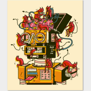 AI makes animists of us all Posters and Art