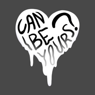 CAN I BE YOURS? MELTY HEART GREETING CARD T-Shirt