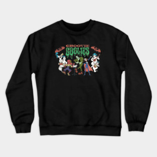 Vintage, Distressed Groovie Goolies Crewneck Sweatshirt