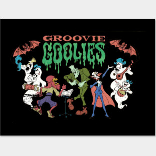 Vintage, Distressed Groovie Goolies Posters and Art