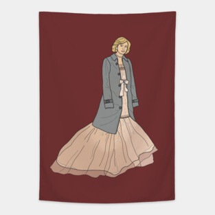 Spencer - Kristen Stewart (Princess Diana) Tapestry