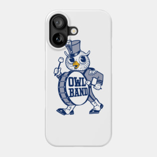 Vintage Rice Owl Marching Band Mascot Phone Case