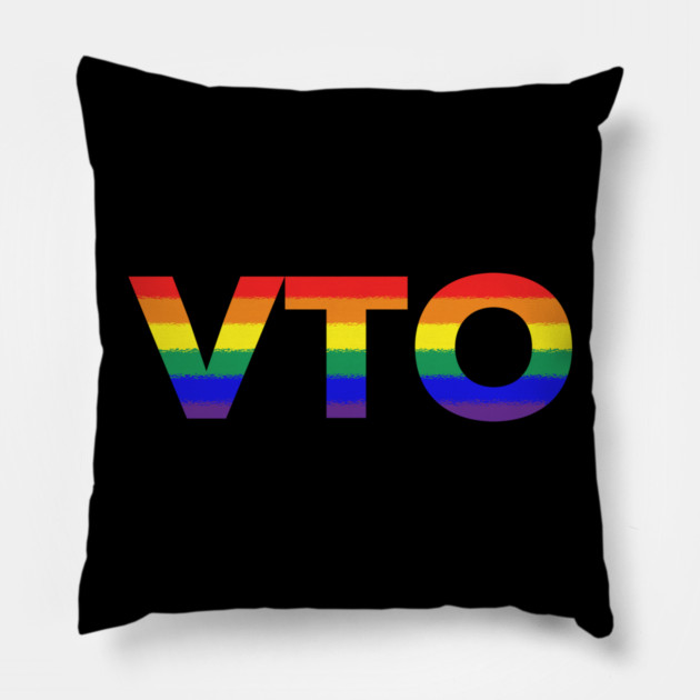 VTO LGBT Equality Pillow by belownormal