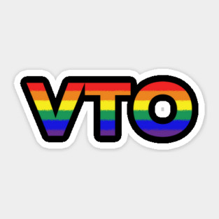 VTO LGBT Equality Sticker