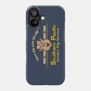 Southern Pacific Golden Pig Service 1980 Phone Case