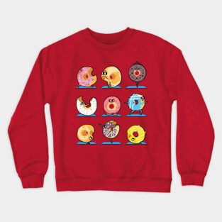 Donut Yoga Crewneck Sweatshirt