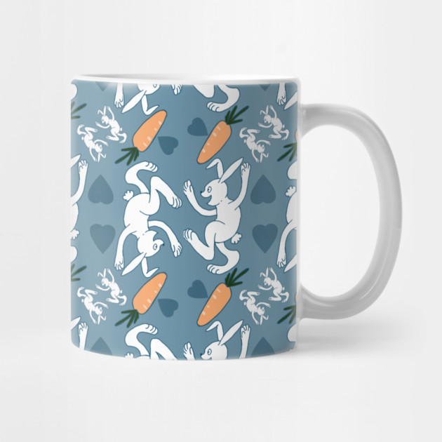 RABBIT DANCING JOYFULLY PATTERN by droidmonkey