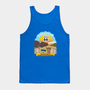 I Survived Route 66, Kingman AZ to Oatman AZ Tank Top