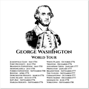 George Washington World Tour Posters and Art