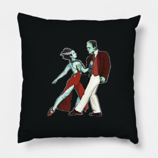 The Frankenstein Tango Pillow