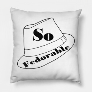 So Fedorable Pillow