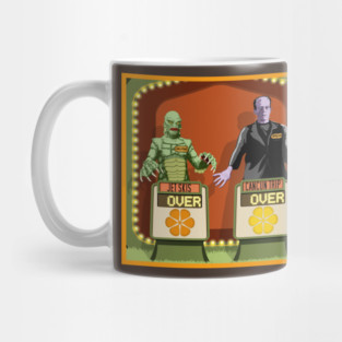 Double Over (Universal Monsters/Price is Right) Mug
