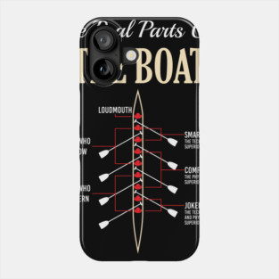 Funny Boating T-Shirt - Rowing Paddling Paddlers Shirts and Gifts Phone Case