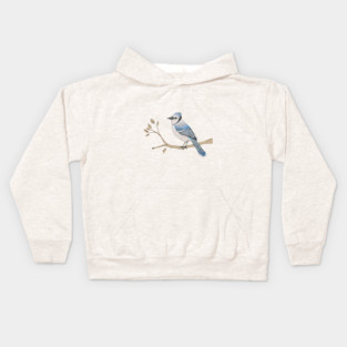 Blue jay Kids Hoodie