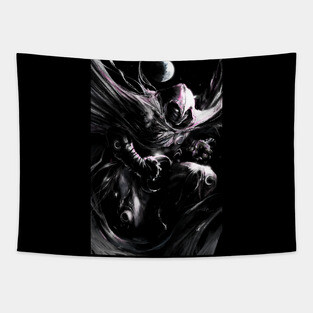Moon warrior Tapestry
