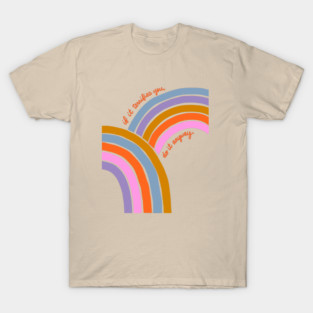 Retro Rainbow Art T-Shirt