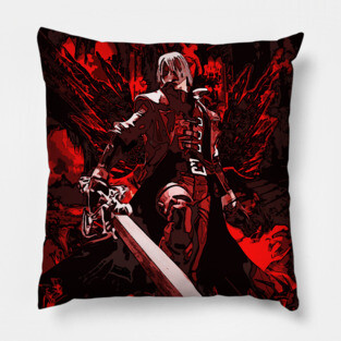 Classic Dante from Devil May Cry Pillow