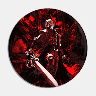 Classic Dante from Devil May Cry Pin