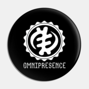 "Omnipresence" Africa Sankofa Adinkra Symbol. Pin