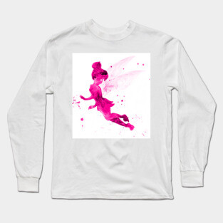 Tinker Bell Pink Long Sleeve T-Shirt