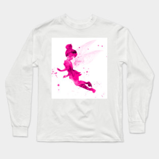 Tinker Bell Pink Long Sleeve T-Shirt