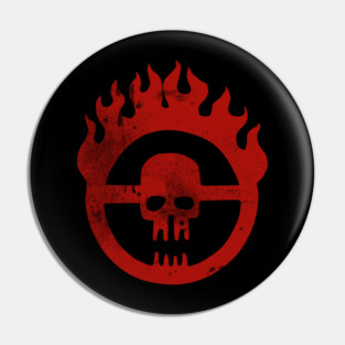 MAD MAX FURY ROAD WAR BOYS SKULL - DAMAGE EDITION Pin