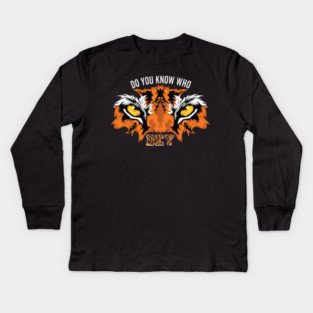 Who Dey Bengals Football Kids Long Sleeve T-Shirt