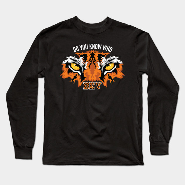 Who Dey Bengals Football Long Sleeve T-Shirt by DrollDrifter