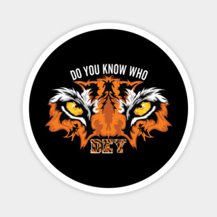 Who Dey Bengals Football Magnet