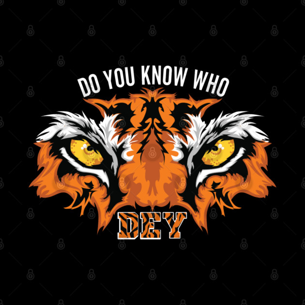 Who Dey Bengals Football by DrollDrifter