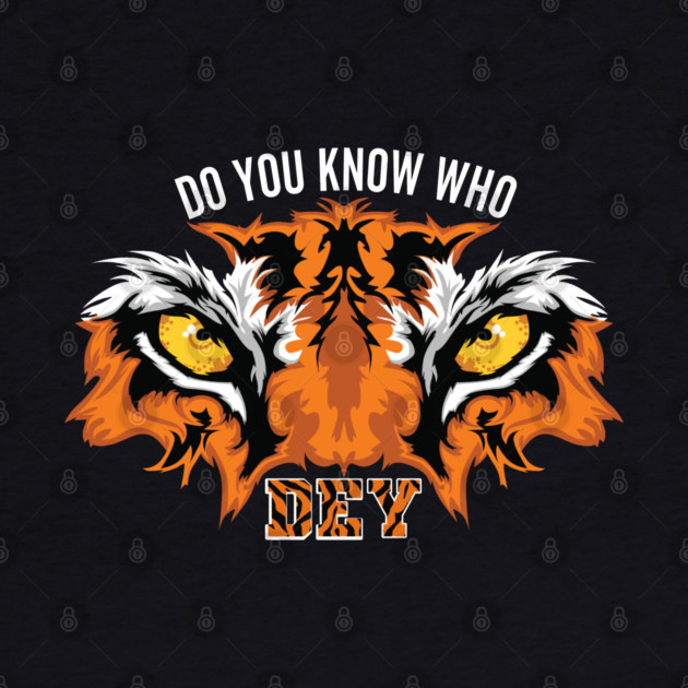 Who Dey Bengals Football by DrollDrifters