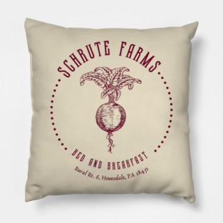Schrute Farms Pillow
