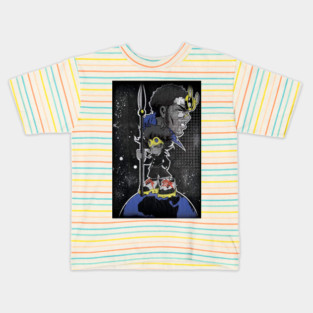 Afro Boy Kids T-Shirt